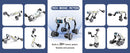 Intelligent AI RC Robot Dog Voice Dialogue APP Remote Control Programming Singing Dancing Machine Dog Kids Toys