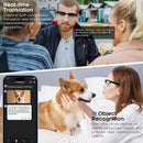 2026New AI Smart Glasses 120+Language Translation 800W Pixel Camera Video Music Player Call Business 8K Color Change Glasses Men