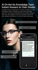 2026New AI Smart Glasses 120+Language Translation 800W Pixel Camera Video Music Player Call Business 8K Color Change Glasses Men