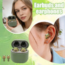 Hot New Wireless Earbuds Animal Shaped with Charging Case 3D Stereo Sound Cartoon Design In Ear Headphones for Daily Use