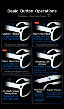 2026New AI Smart Glasses 120+Language Translation 800W Pixel Camera Video Music Player Call Business 8K Color Change Glasses Men